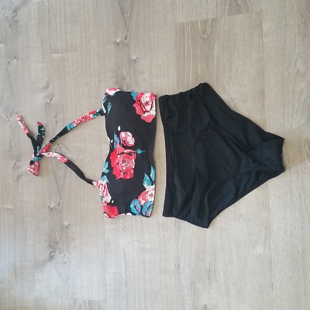 High waisted bikini